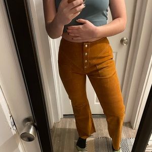 Vintage suede pants